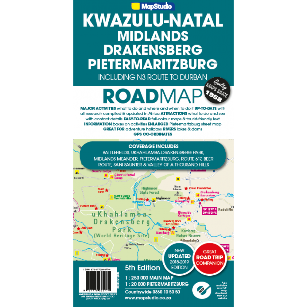 Kwazulu-Natal Map Studio